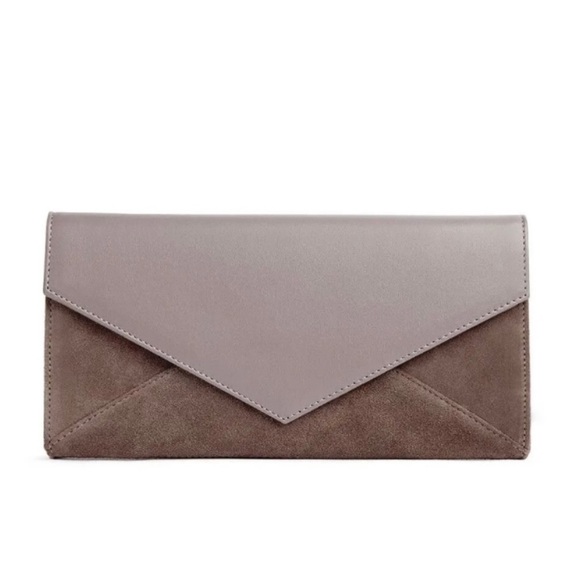 Cuyana Envelope Clutch Suede Leather - Picture 1 of 10